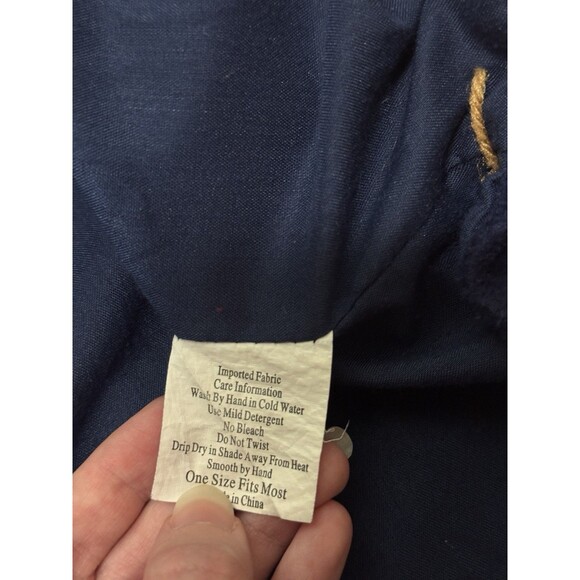 Hand Made Christmas Snowman Button Up Jacket w/ Broom And Thistle - See Measure - Picture 3 of 4